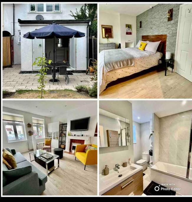 Willa Entire 3 Bed House Weybridge Brooklands, London Byfleet Zewnętrze zdjęcie